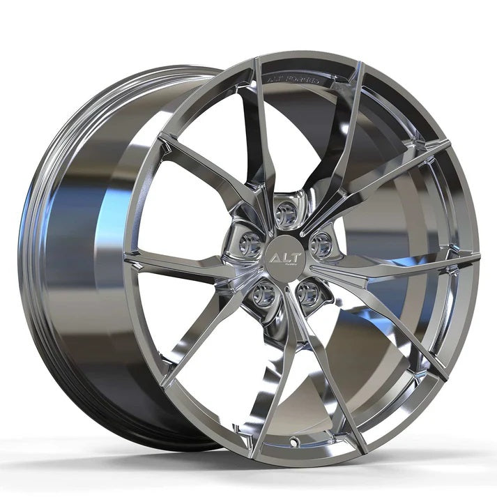 C8 Corvette Wheels: ALT7 FORGED - Chrome