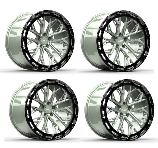 C8 Corvette Wheels: ALTR20 FORGED - Cacti Green (Set)