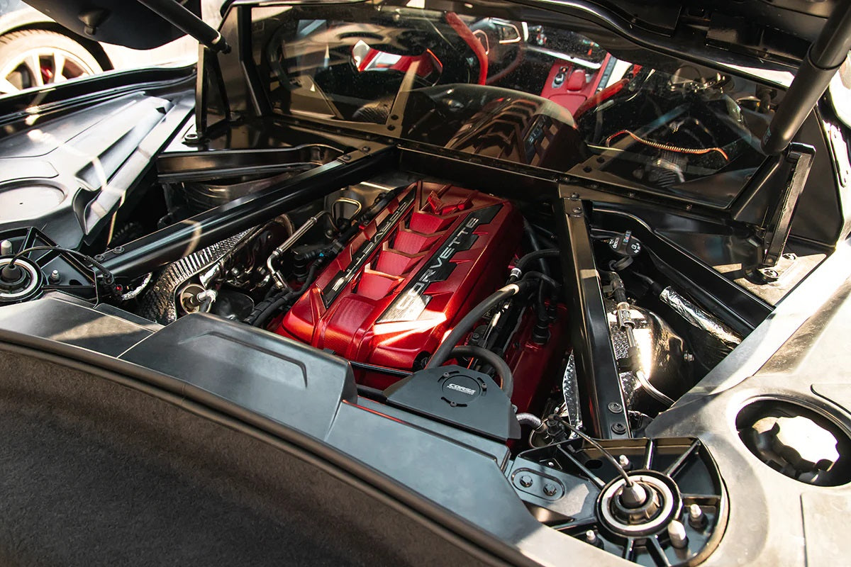 C8 Corvette Aluminum Oil Catch Can - Corsa Performance