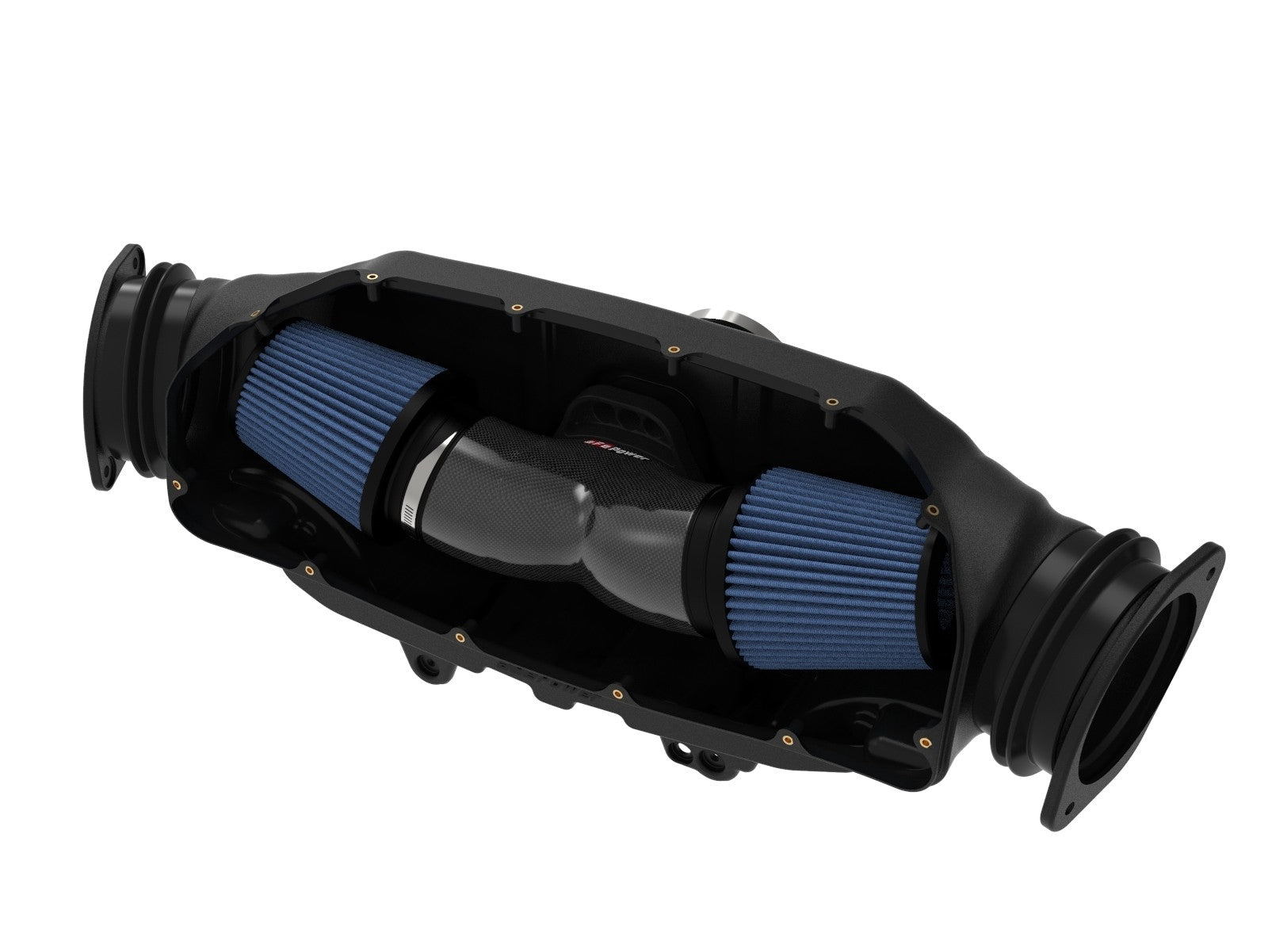 C8 Corvette Carbon Fiber Cold Air Intake System - aFe Power (Pro 5R oiled filter media)