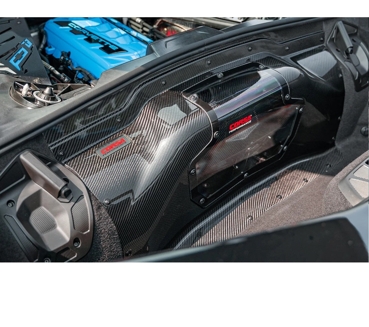 C8 Corvette Carbon Fiber Trunk Window Panel - Corsa Performance