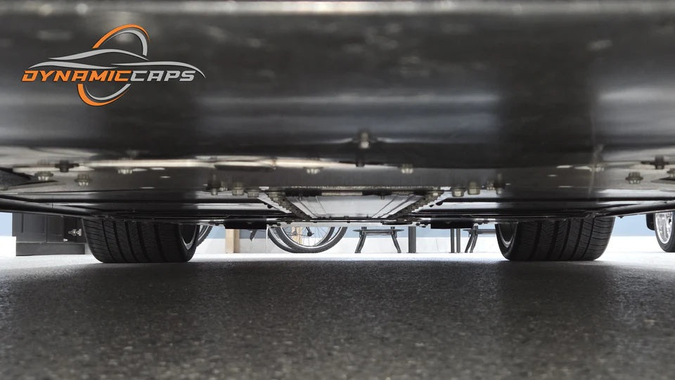 C8 Corvette Engine Bay Cooling Ducts undercarriage - DynamicDucts