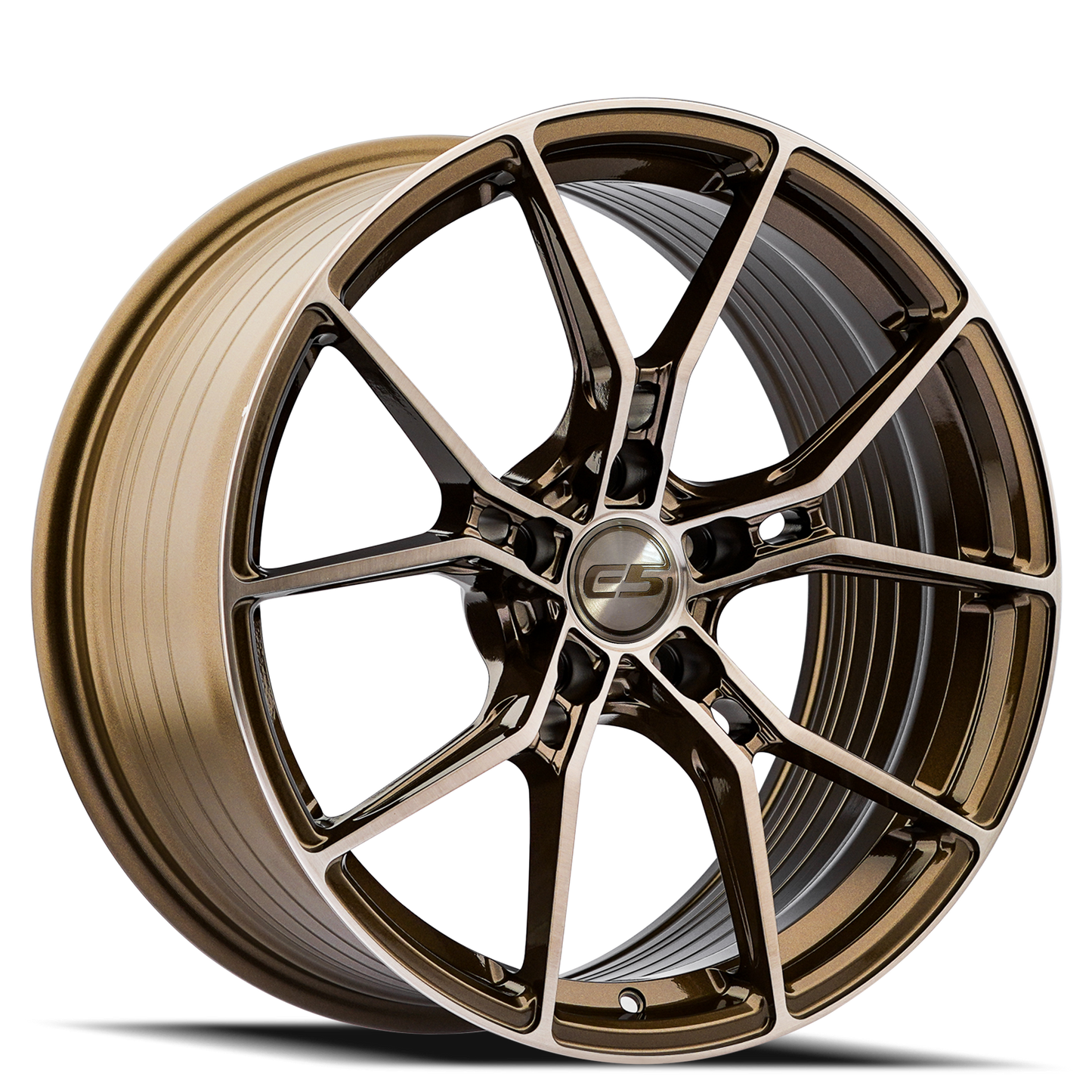 C8 Corvette E5 Daytona Wheel - Bronze Brushed Tint