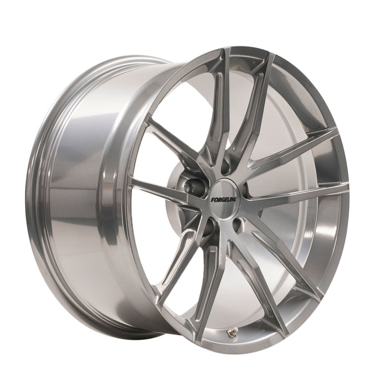 C8 Corvette Forgeline AR1 Wheels - Brushed Aluminum