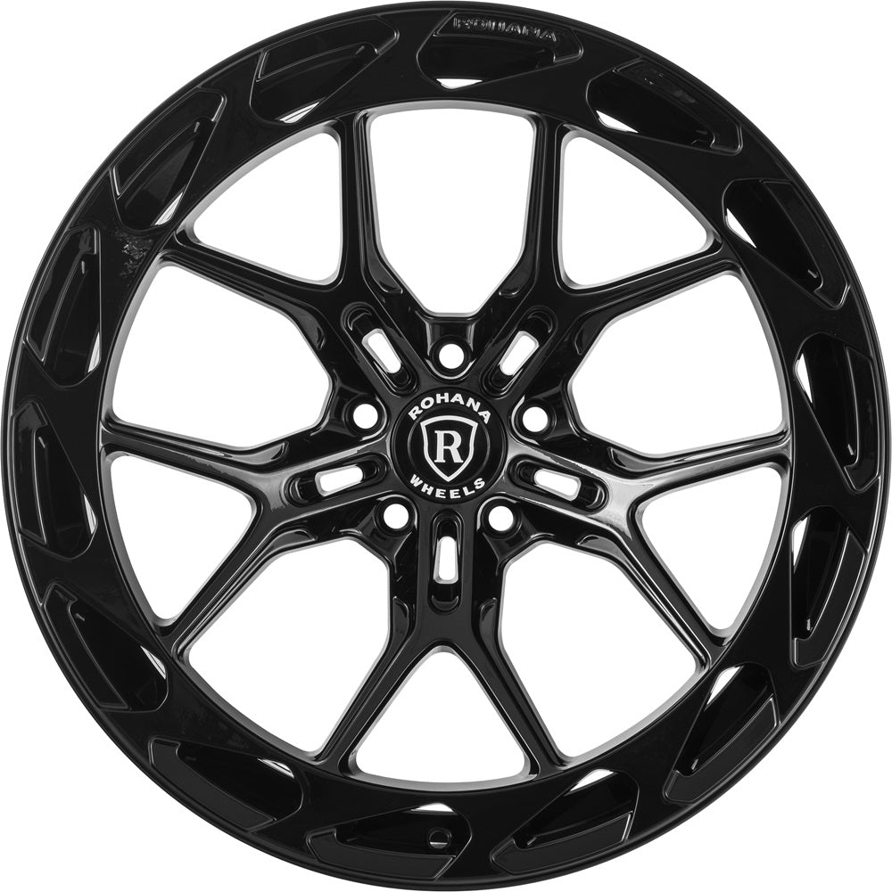 Rohana RFX19 Wheels for C8 Corvette - Gloss Black – Surf City