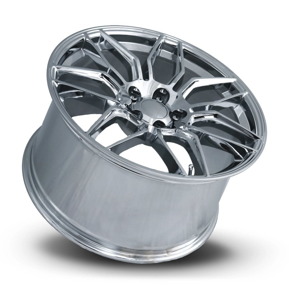 C8 Corvette Z06 Spider Replica Wheel - Chrome (concave)