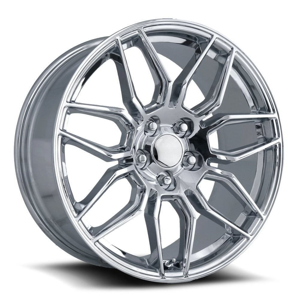 C8 Z06 Corvette Spider Replica Wheel - Chrome