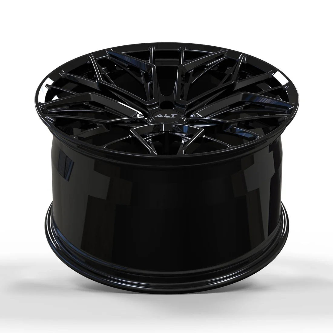 Corvette Wheels: ALT20R FORGED - Gloss Black (concave)