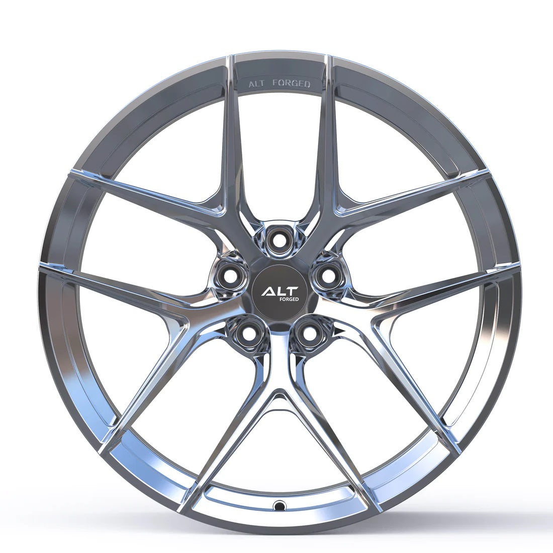 Corvette Wheels: ALT5 FORGED - Polished (face)