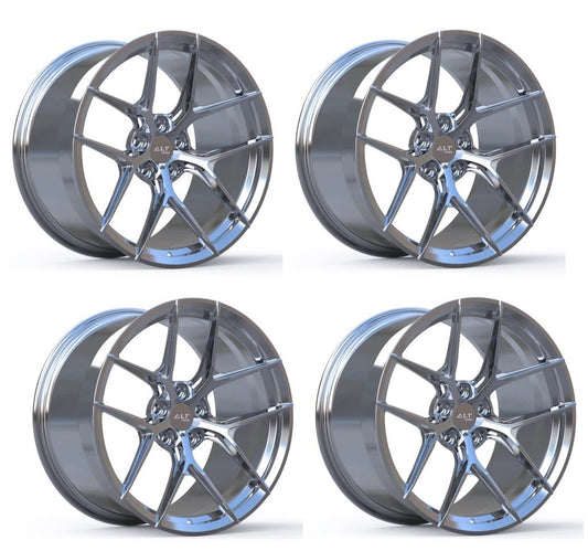 Corvette Wheels: ALT5 FORGED - Polished (Set)