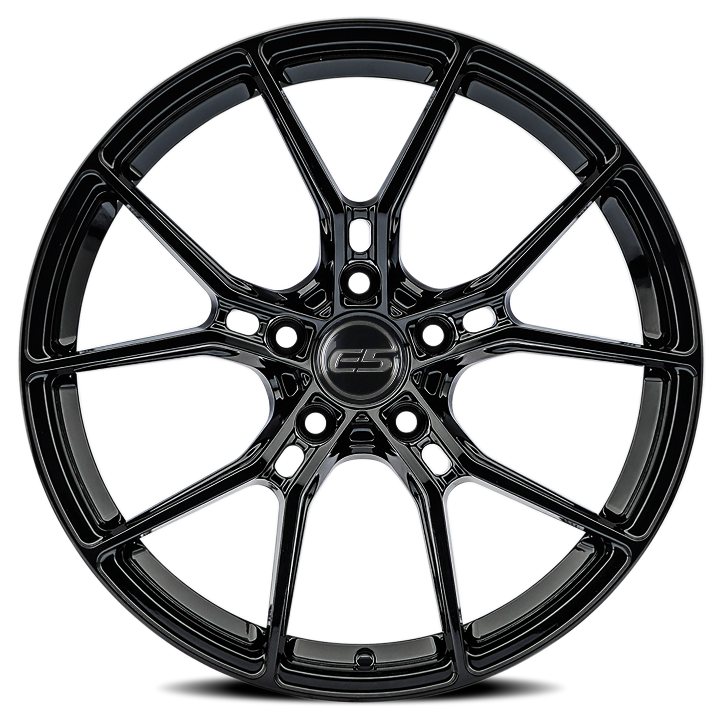 Corvette E5 Daytona Wheel - Gloss Black (face)