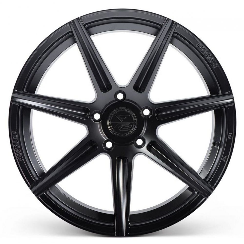 Corvette Ferrada Forge-8 FR7 Wheel - Matte Black (face)