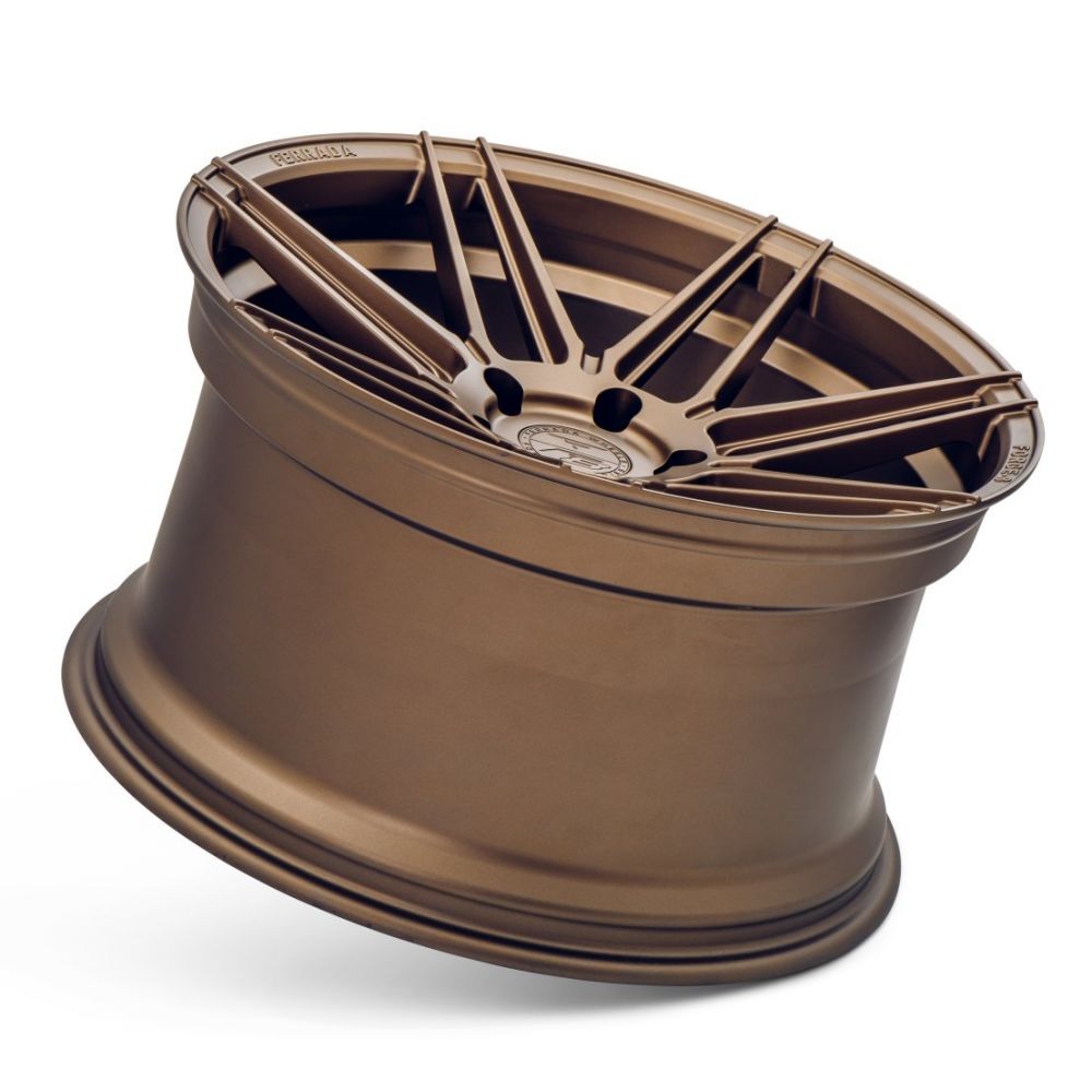 Corvette Wheels: Ferrada Forge-8 FR6 - Matte Bronze