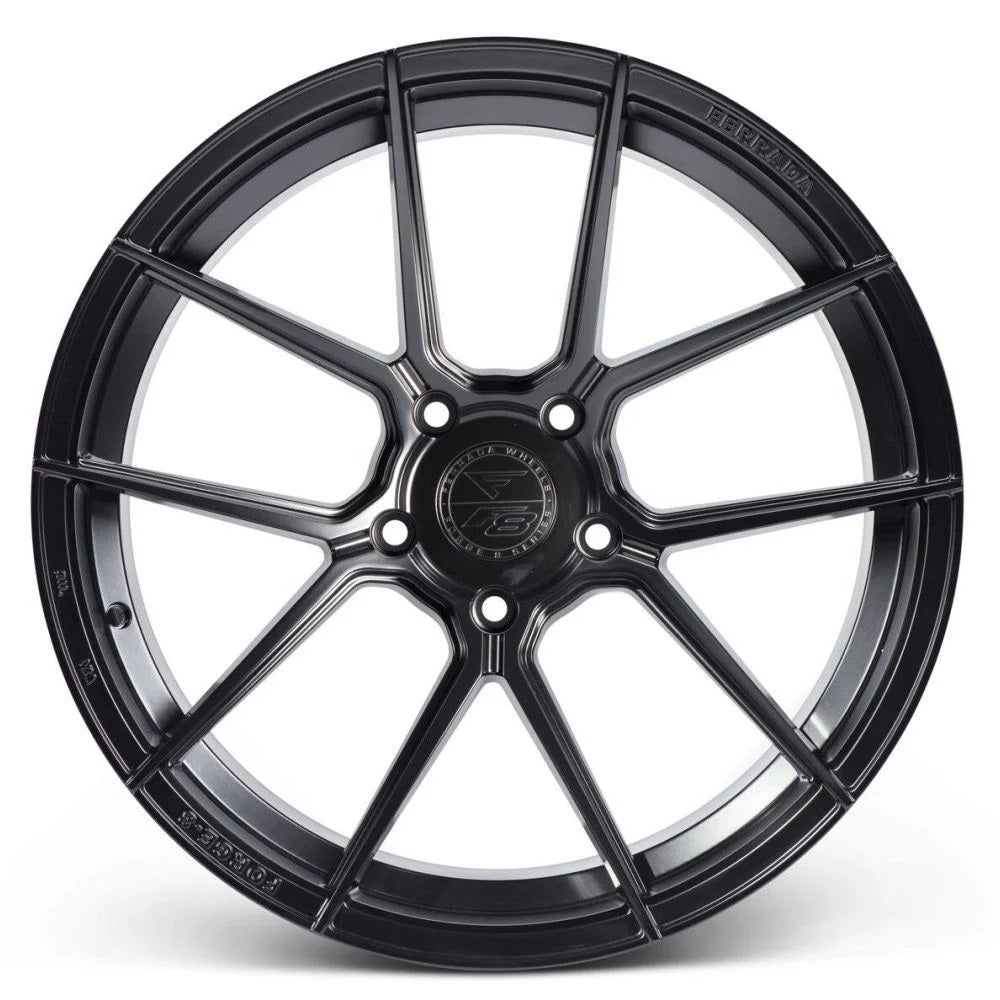 Corvette Wheels: Ferrada Forge-8 FR8 - Matte Black