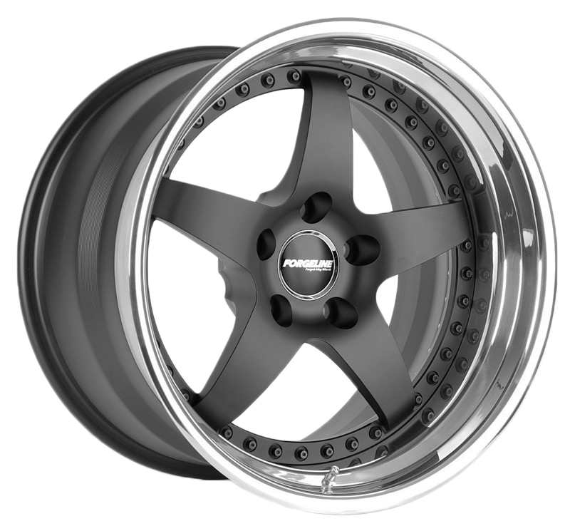 Corvette Wheels: Forgeline S03 - Matte Black