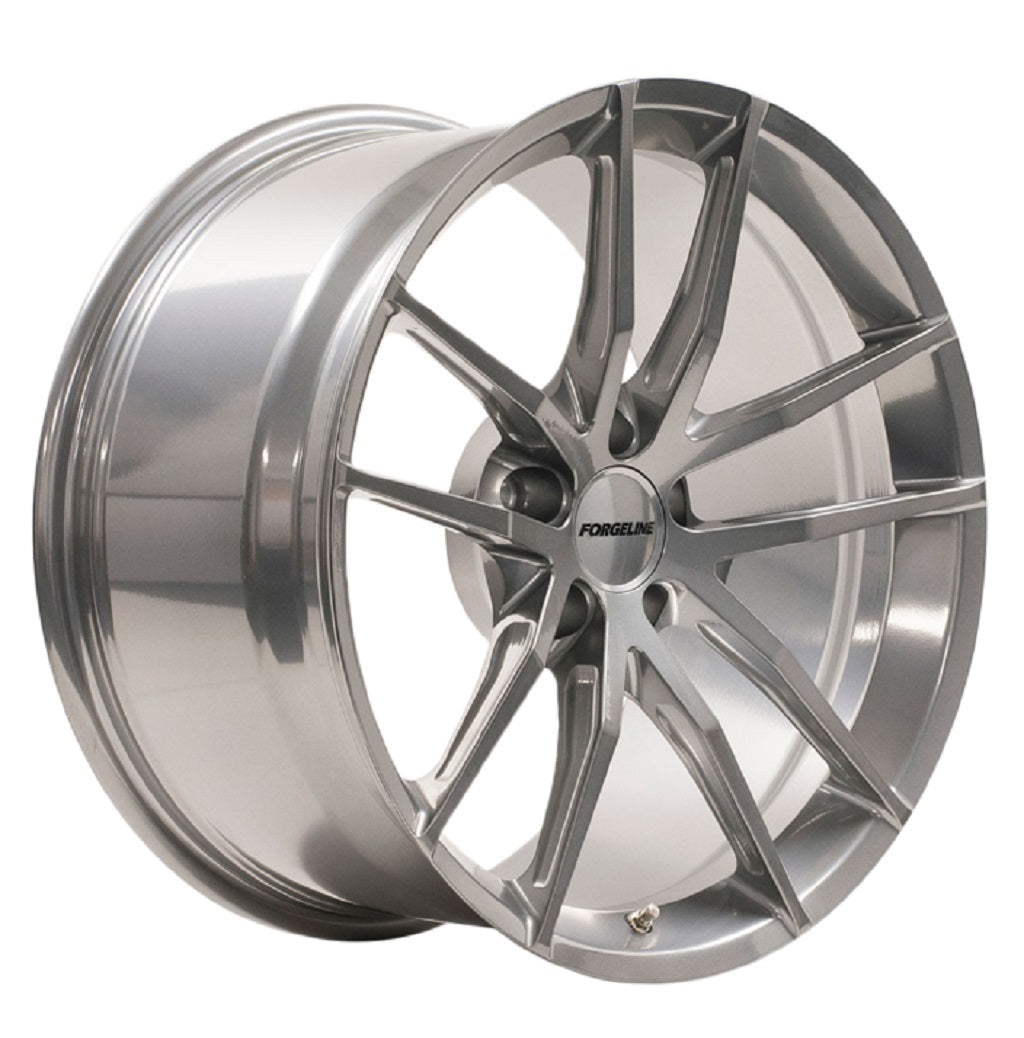 Forgeline AR1 Forged Wheel for C6 Corvette –  Brushed Aluminum