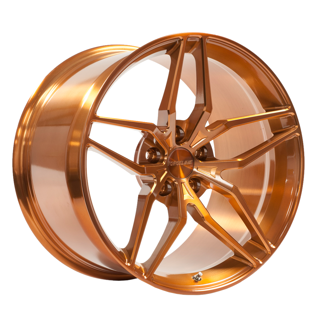Forgeline EX1 Forged Wheel - Transparent Copper for C6 Corvette
