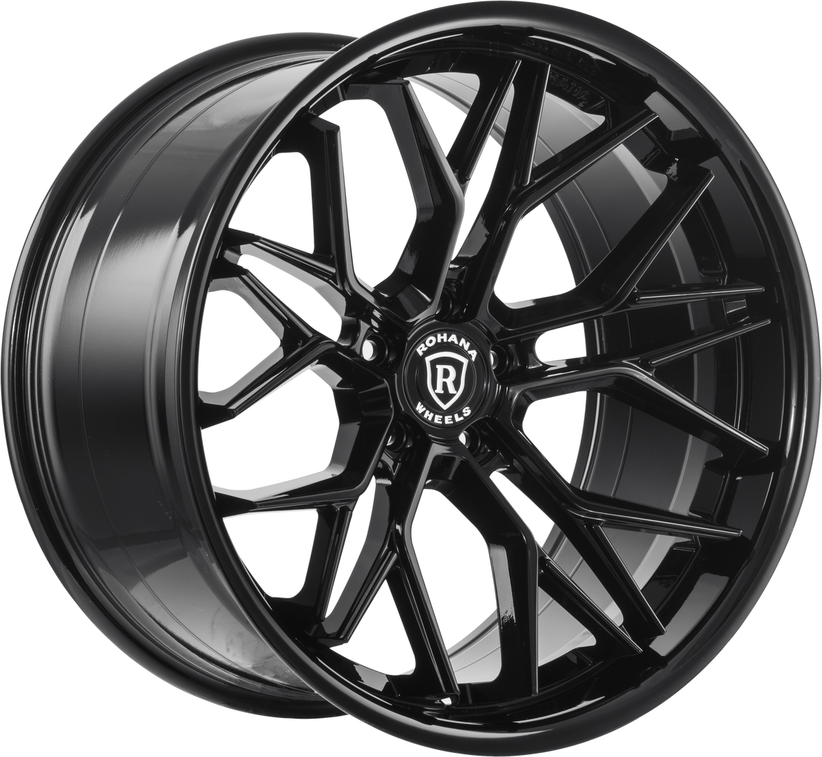 C8 Corvette Wheels: Rohana RFC3 - Gloss Black – Surf City Corvettes