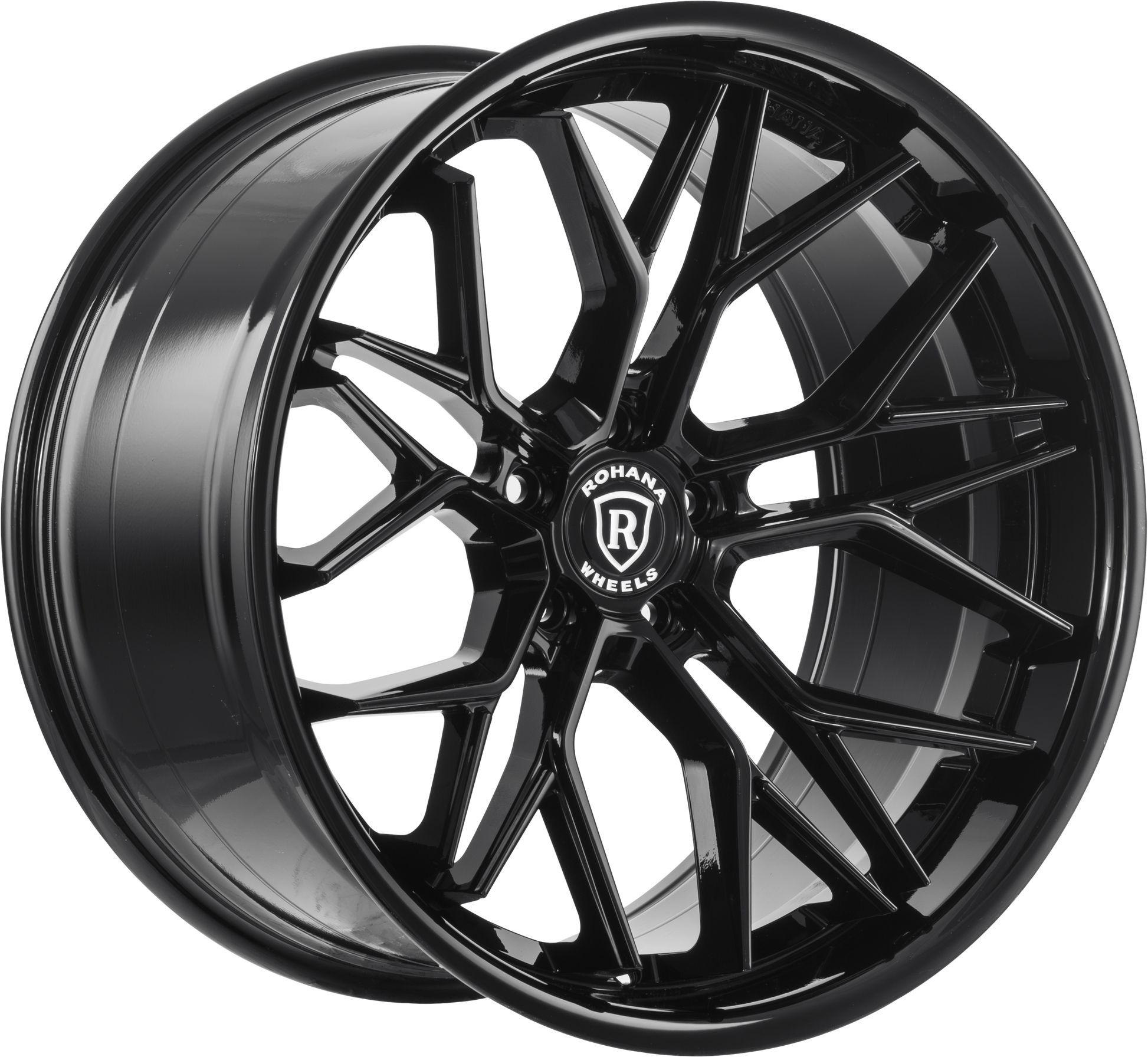 C8 Corvette Wheels: Rohana RFC3 - Gloss Black