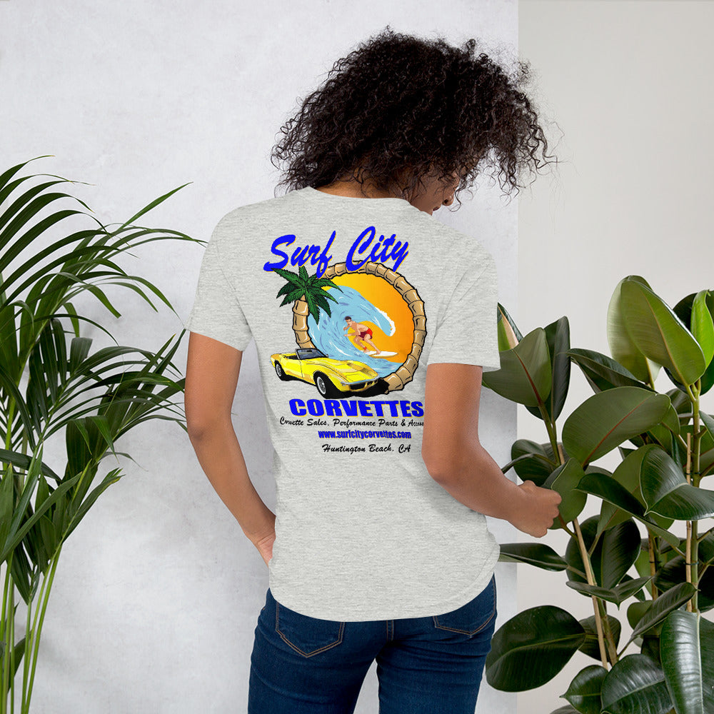 Surf City Corvettes T-Shirt - Heather Gray