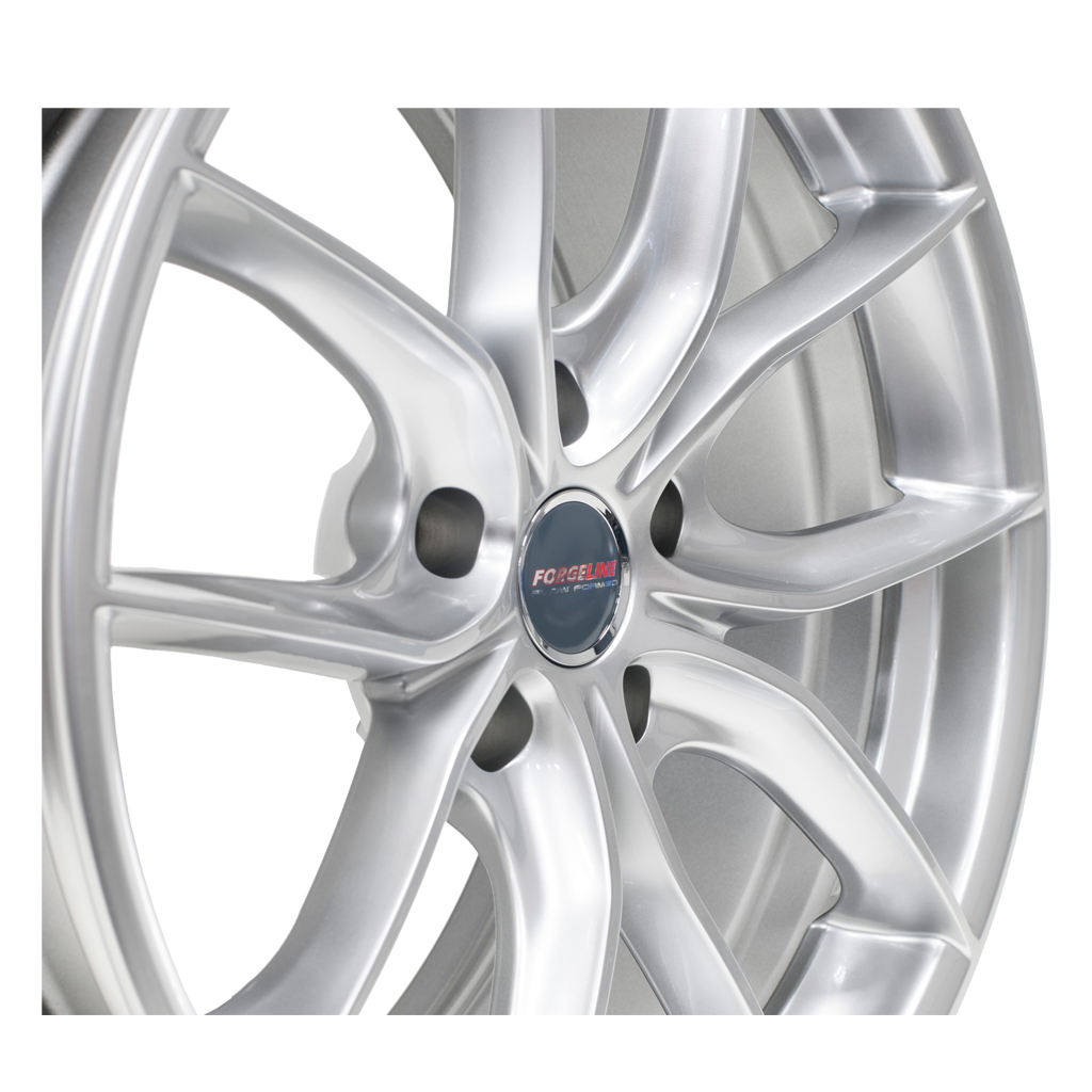 Corvette Wheels: Forgeline F01 - Liquid Silver