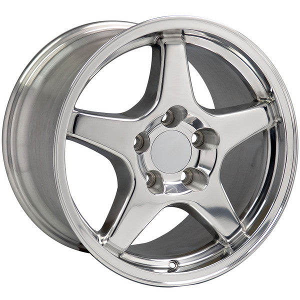 C4 ZR1 Corvette Replica Wheel - Chrome Single