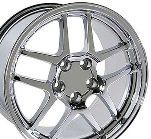 C5 Corvette Z06 Replica Wheel - Chrome for C4 Corvettes