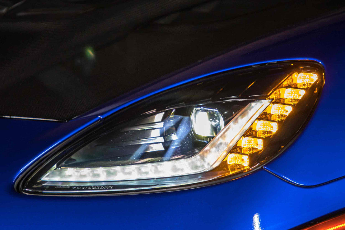 C6 Corvette XB LED Headlights (C7 Style) for 2005-2013 C6 - Morimoto