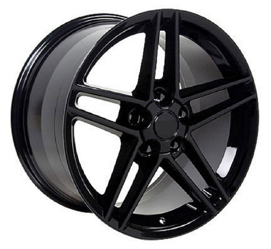 C6 Z06 Corvette Replica Wheel - Gloss Black