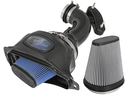 C7 Corvette Momentum Carbon Fiber Cold Air Intake - aFe Power