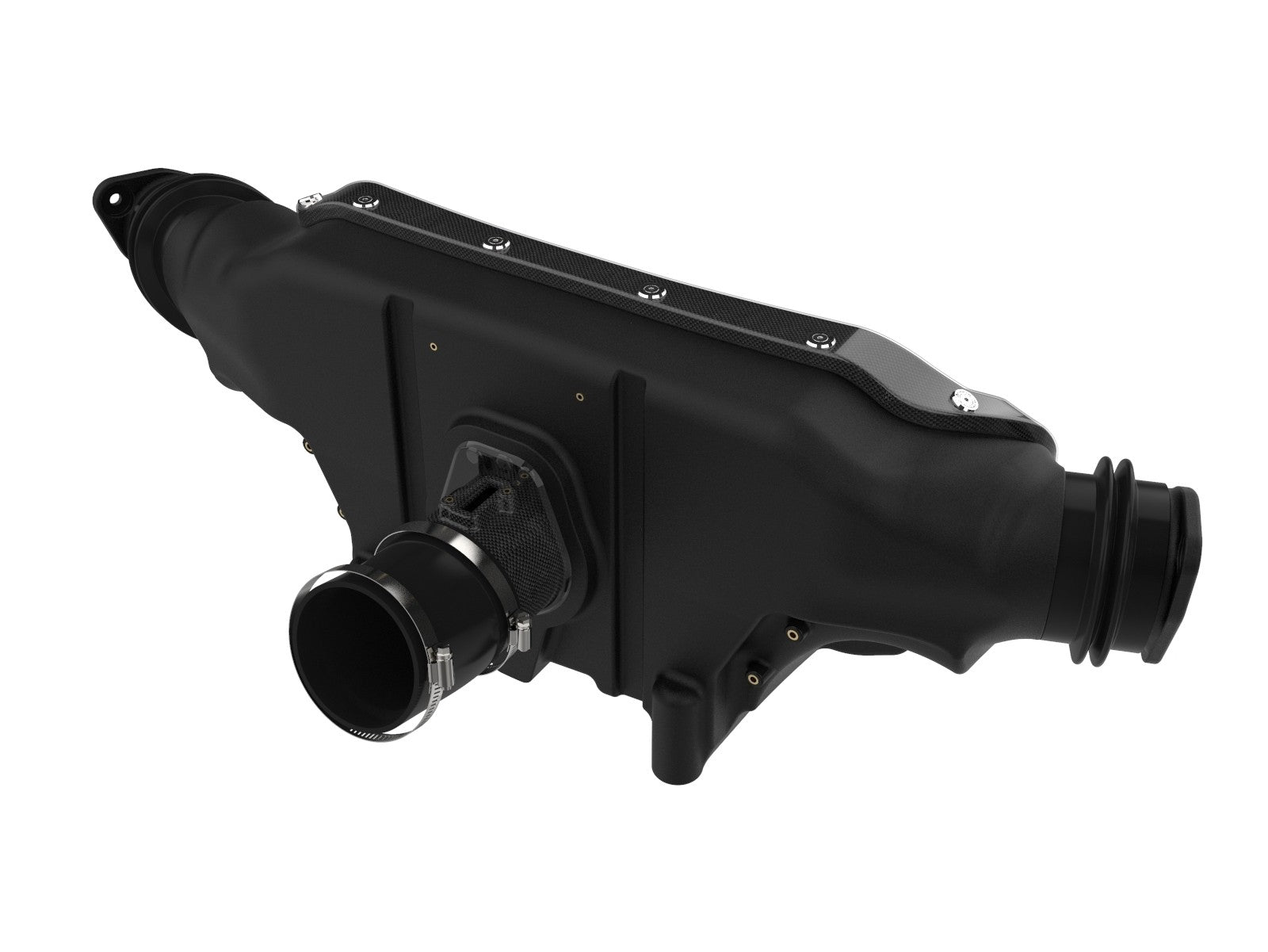 C8 Corvette Carbon Fiber Cold Air Intake System - aFe Power (back view)