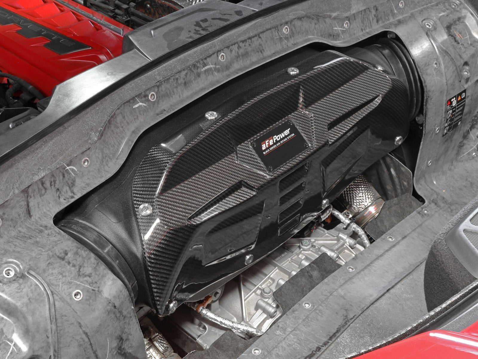 C8 Corvette Carbon Fiber Cold Air Intake System - aFe Power