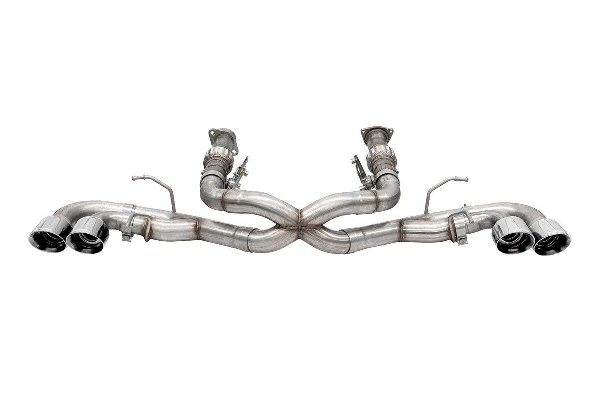 C8 Corvette Exhaust: Cat-Back w/o NPP Twin 4.5 in. Tips - Corsa Performance