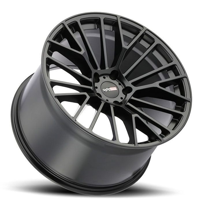 C8 Corvette Wheels: Cray Astoria - Matte Black