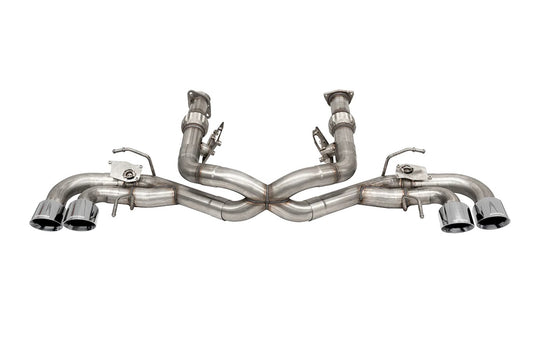 C8 Corvette Exhaust: Cat-Back NPP/AFM Delete; w/ Twin 4.5 in. Tips - Corsa Performance