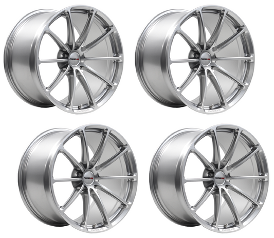 C8 Corvette Wheels: Forgeline GT1 - Satin (Set)