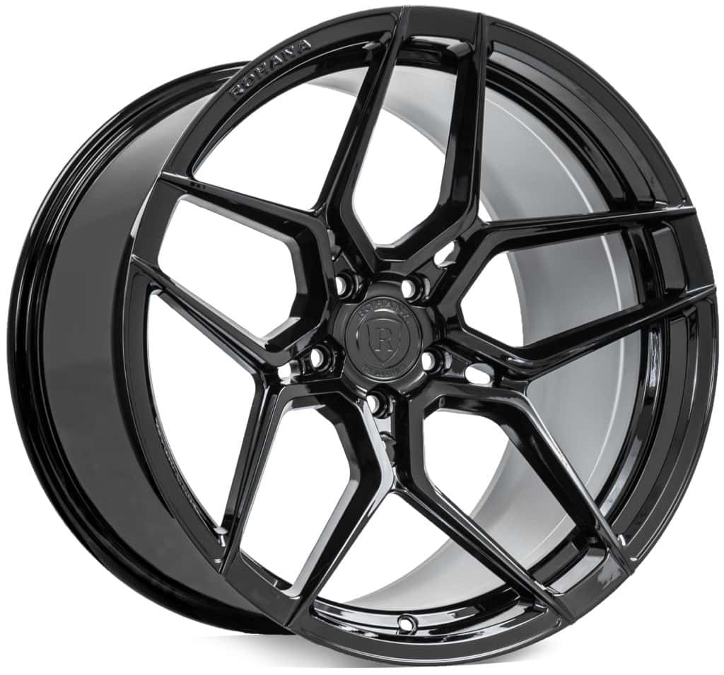 C8 Corvette Wheels: Rohana RFX11 - Gloss Black