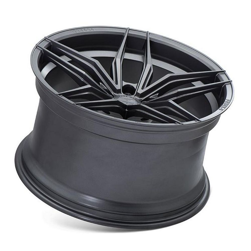 C8 Corvette Wheels: Ferrada Forge-8 FR5 - Matte Graphite
