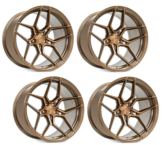 Corvette Wheels: Rohana RFX11 - Brushed Bronze (Set)