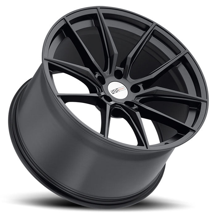 Corvette Wheels: Cray Spider - Matte Black (Set)