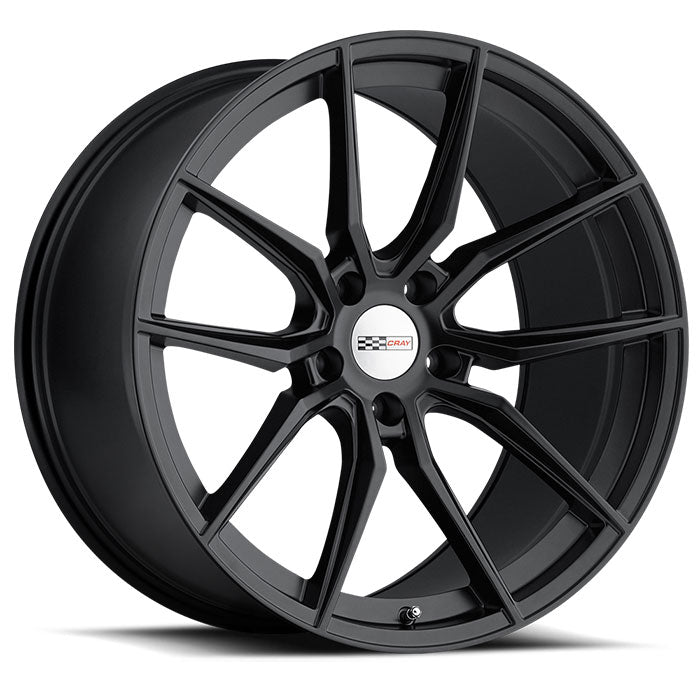 Corvette Wheels: Cray Spider - Matte Black