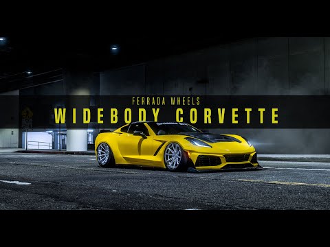 Corvette Wheels: Ferrada CM2 - Machine Silver w/ Chrome Lip on C7 wide body [Video]