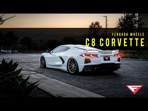 C8 Corvette Wheels: Ferrada CM2 - Machine Face w/ Chrome Lip [Video]