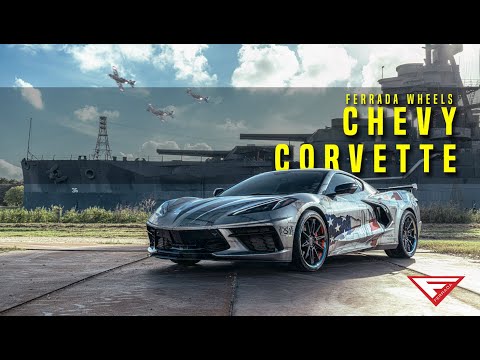 C8 Corvette Wheels: Ferrada CM2 - Matte Graphite w/ Chrome Lip [Video]